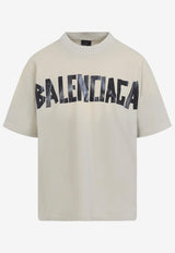 Tape Logo Crewneck T-shirt