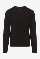 Cable Pullover Cashmere Sweater