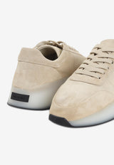 Vintage Suede Low-Top Sneakers