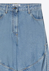 The Attico Washed Long Jeans Blue 251WCP00279DDD085A/R_ATTIC-024