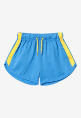 Mini Rodini Boys Side Band Shorts Blue 2523013860PL/Q_MIRO-BL