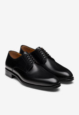 MAGNANNI Melo Leather Lace-Up Shoes Black 25374_BLACK