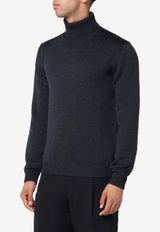 Roberto Collina Turtleneck Wool Sweater Gray 253M02003WO/R_ROBER-M0221
