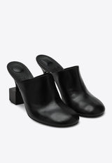 Jacquemus Bisou 90 Nappa Leather Mules Black 25E251FO1613073/Q_JACQM-990