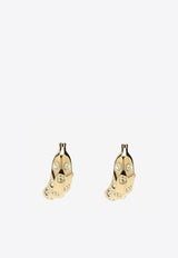 Jacquemus Bananes Embellished Earrings Gold 25E251JW7415101/Q_JACQM-289