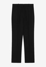 Jacquemus Straight-Leg Logo Pants Black 25E251PA1381541/Q_JACQM-990