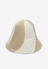 Jacquemus Striped Canvas Bob Hat Beige 25E255AC7145012/Q_JACQM-15C