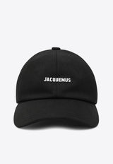 Jacquemus Logo Baseball Cap Black 25EACU00670AW00092/R_JACQM-990
