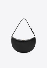 Jacquemus Small Ovalo Leather Shoulder Bag Black 25HBAW00444AC18A08/R_JACQM-990