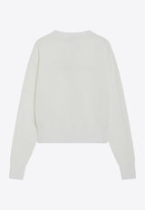 Jacquemus Wool-Blend Buttoned Cardigan White 25HCDW00816AK00299/R_JACQM-110