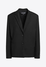 Jacquemus Single-Breasted Wool Blazer 25HJAW00120AW00705/R_JACQM-990