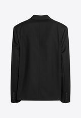Jacquemus Single-Breasted Wool Blazer 25HJAW00120AW00705/R_JACQM-990