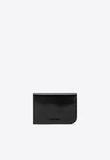 Jacquemus Curved Calf Leather Cardholder Black 25HSLU00349AC18A01/R_JACQM-990