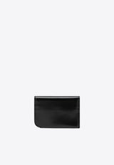 Jacquemus Curved Calf Leather Cardholder Black 25HSLU00349AC18A01/R_JACQM-990