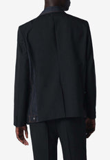 Sacai Single-Breasted Buttoned Blazer Black 26-03897MPL/S_SACAI-027