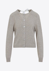 كارديغان محبوك من الكشمير