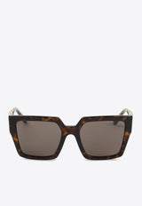 Embellished DG Logo Rectangular Sunglasses
