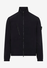Logo Patch Zip-Up Jacket
