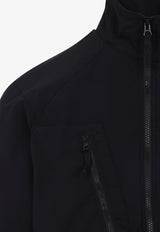 Logo Patch Zip-Up Jacket