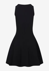 Lace Ribcage Jacquard Mini Dress