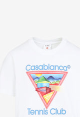 Tennis Club Icon Print T-shirt