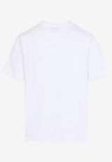 Mountains Print Short-Sleeved T-shirt