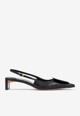 Low Duelo 40 Slingback Sandals in Nappa Leather