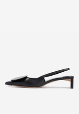 Low Duelo 40 Slingback Sandals in Nappa Leather