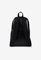 Explorer Nappa Leather Logo Backpack