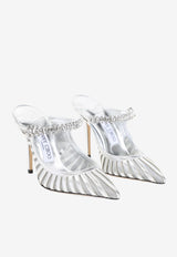 Bing 100 Crystal-Embellished Mules