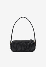 Logo Leather Shoulder Bag