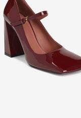 Charlotte 95 Mary Jane Pumps in Patent Leather