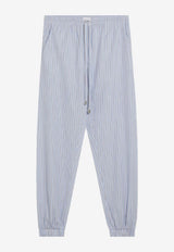 The Attico Striped Track Pants Light Blue 260WCP0025CCC127AA/S_ATTIC-264