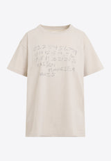 Signature Numeric Print T-shirt