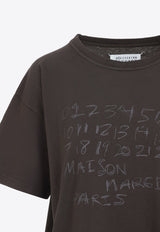 Signature Numeric Print T-shirt