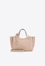 Mini Leather Top Handle Bag