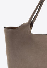 Medium Suede Shoulder Bag
