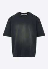 Bleached Washed Logo T-shirt