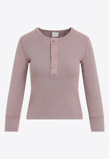 Crewneck Sweater with Logo-Label