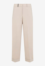 بنطال بقَصة ساق مُستقيمة