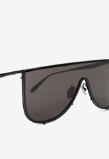 Mask-Framed Sunglasses