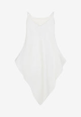 Scarf Top in Silk and Wool