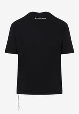 Beaded Loopwheel Crewneck T-shirt