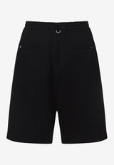 Skull Print Bermuda Shorts