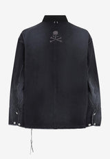 Frayed Utility Denim Jacket
