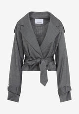 Simona Short Trench Coat