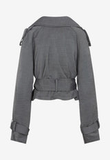 Simona Short Trench Coat