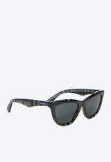 Cat-Eye Acetate Sunglasses