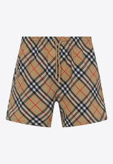 Checked Swim Shorts