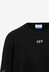 سويت شيرت بشعار الأسهم المائلة المُدروز